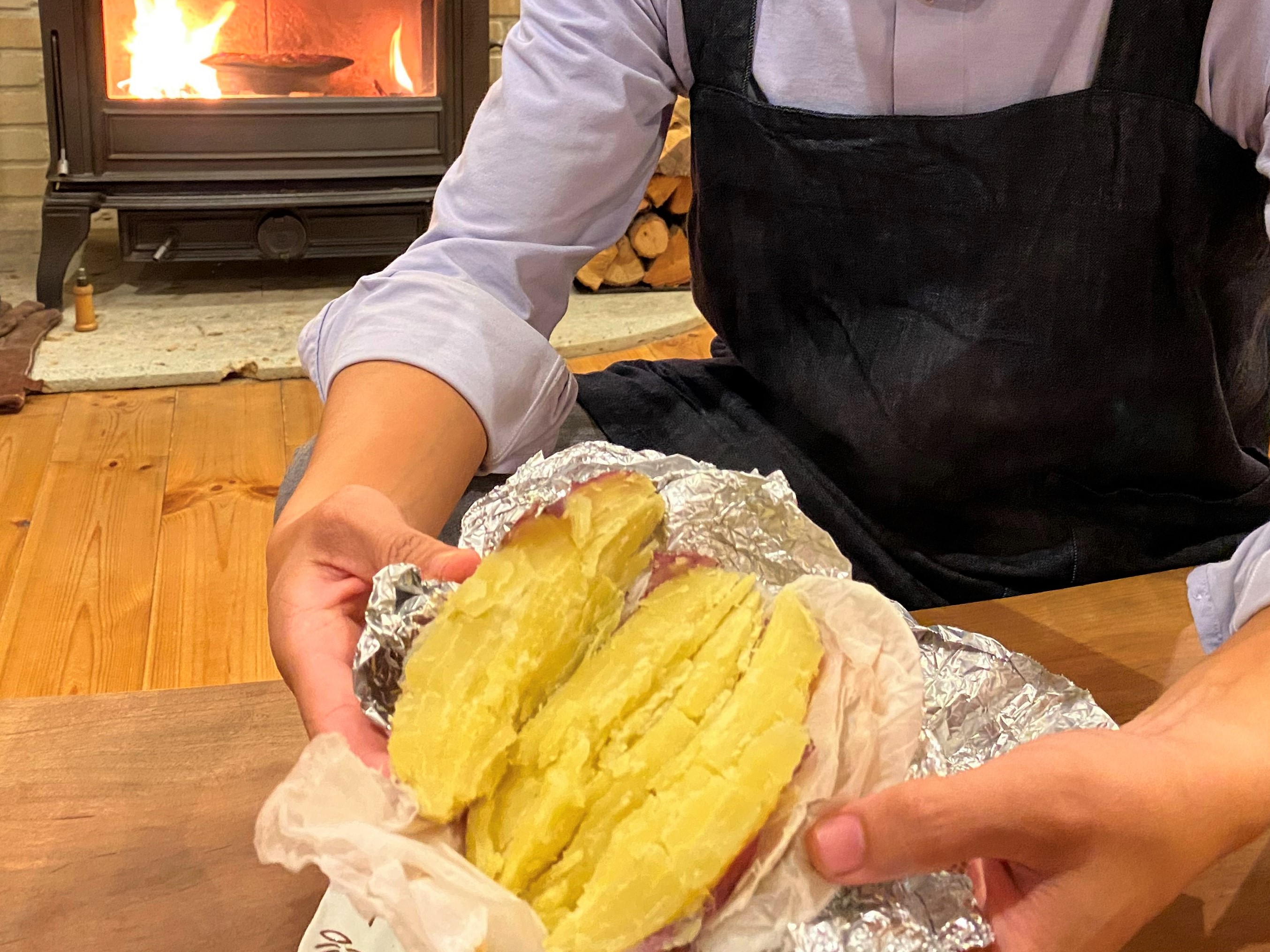 薪ストーブのある生活】ピザ&焼き芋| 埼玉注文住宅 春日部市の工務店リソーケンセツブログ