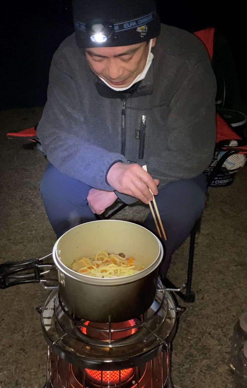 シメのラーメン