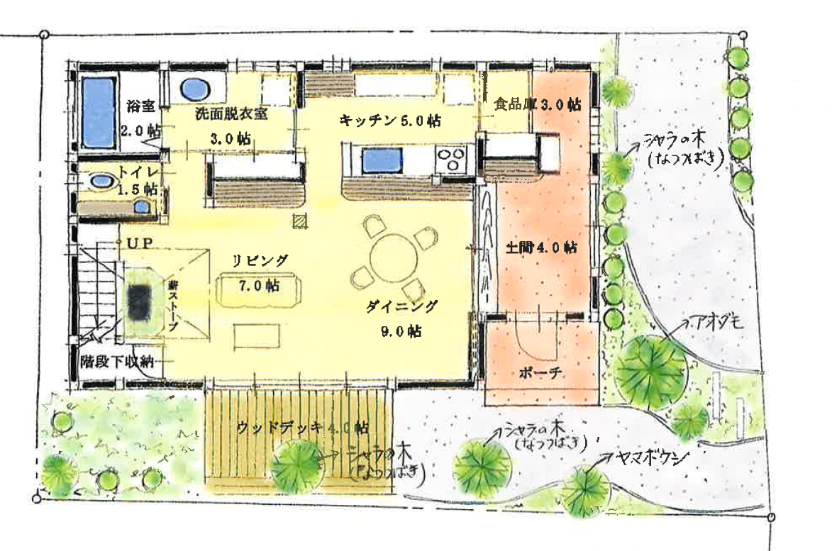 間取り図1階