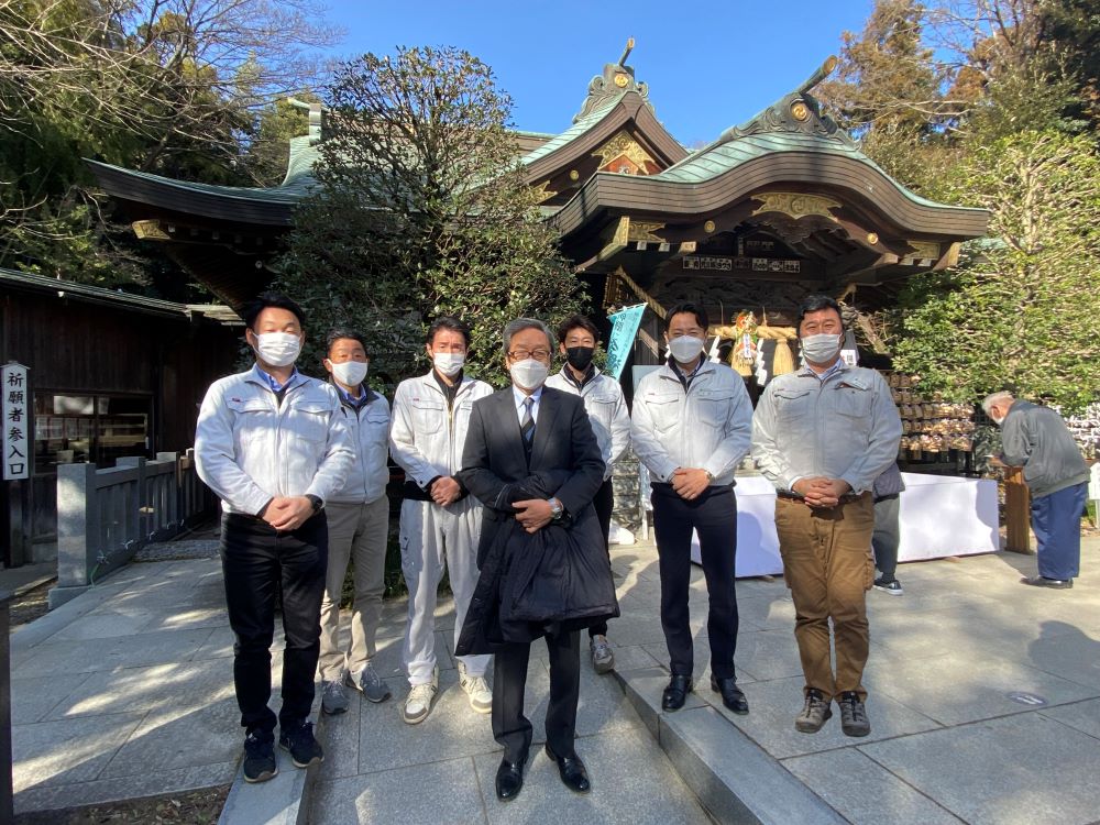 春日部八幡神社参拝