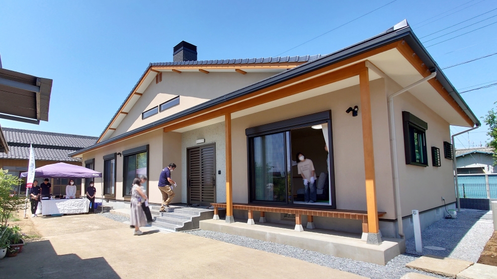 野田市平屋完成見学会　外観