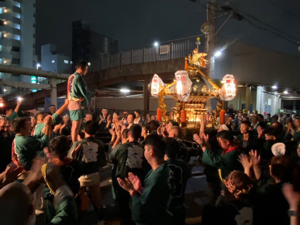 春日部 内牧地区神輿