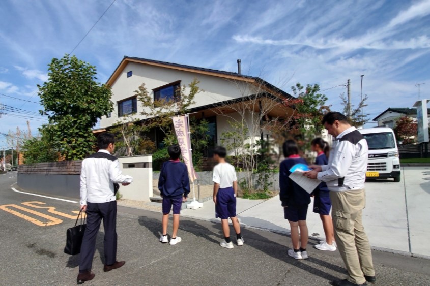 春日部市モデルハウス見学