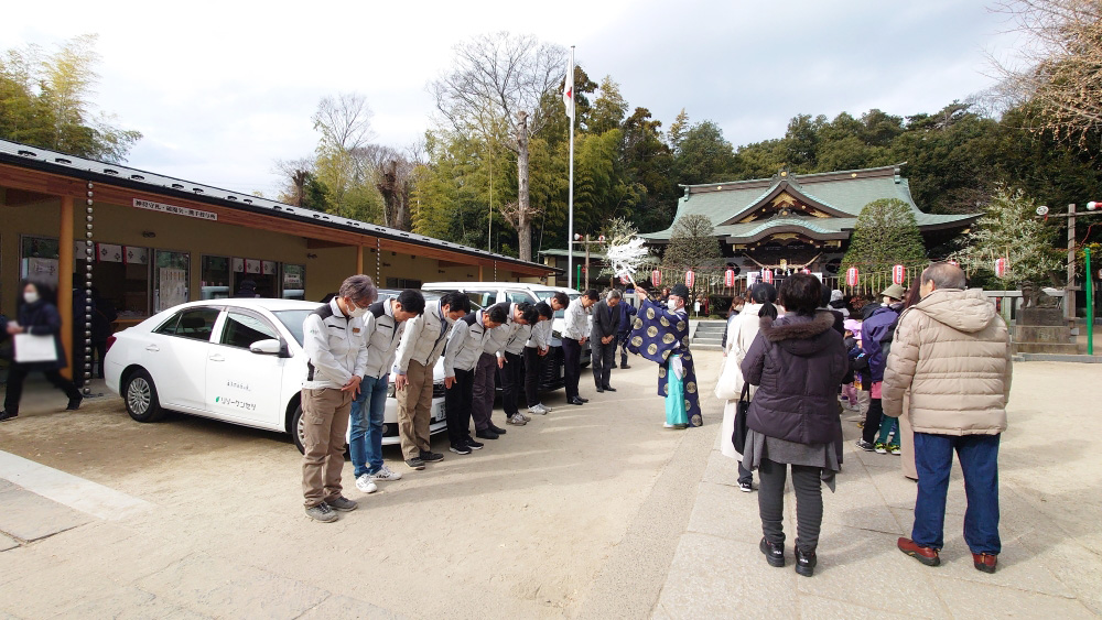 春日部八幡神社祈祷